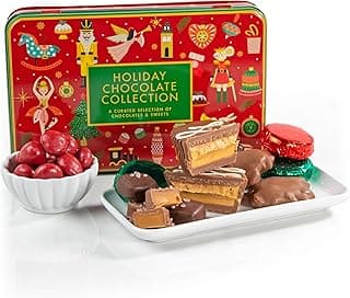 A Gift Inside Holiday Chocolate Christmas Collection Gift Tin