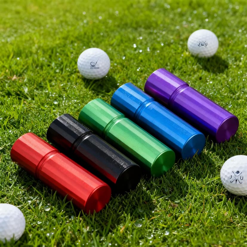 Golf Ball Stamp Personalized - Custom Monogram Logo & Name Marker with Durable Waterproof Ink, Reusable Stamper for Golfers, Men, Women Gifts, Unique Golf Accessories for Retirement, Birthday, Party