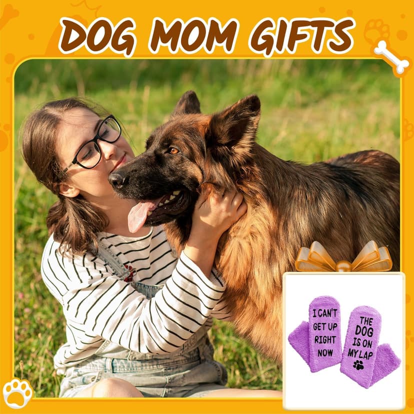 HAPPYPOP Dog Gifts for Women Men - Dog Gifts for Dog Lovers, Funny Dog Christmas Birthday Stockings, Dog Mom Dad Gifts