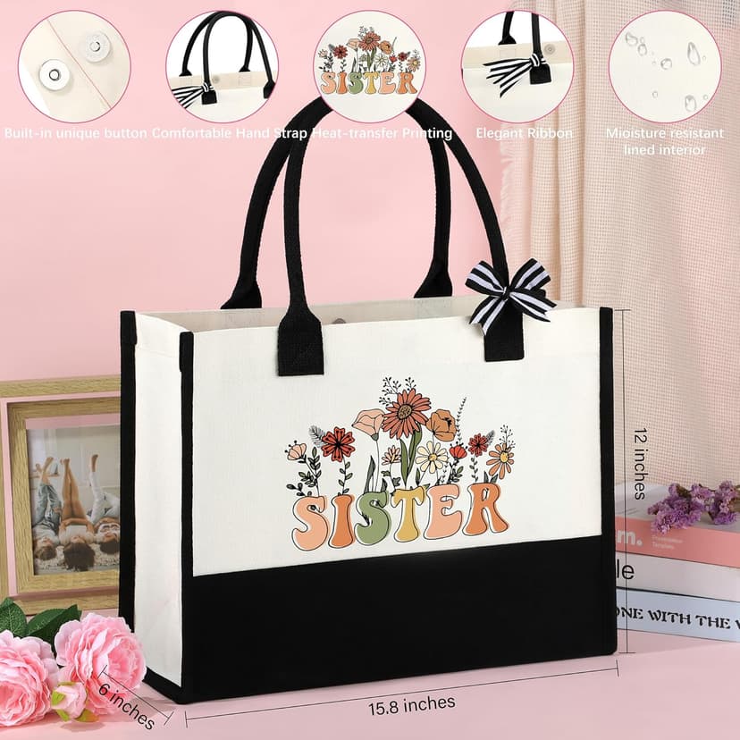 Sister Birthday Gifts, Christmas Mothers Day Birthday Gifts for Sister Set of 7