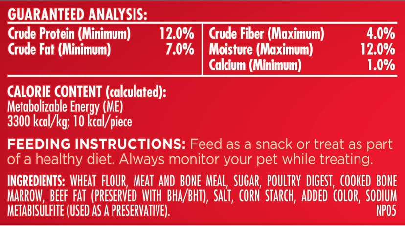 Milk-Bone MaroSnacks Small Dog Treats With Bone Marrow, 40 Ounce Container