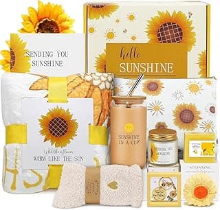 Birthday Gifts for Women, Friend, Mom, Sister Christmas Gifts, Self Care Gift Baskets, Relaxation Spa Gifts Set with Luxury Blanket, Unique Birthday, Mothers Day ,Valentines Day gifts for Her