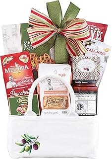 The Taste of Italy Italian Gift by Wine Country Gift Baskets Full of Italian Gourmet Ingredients Ready to Make an Italian Feast