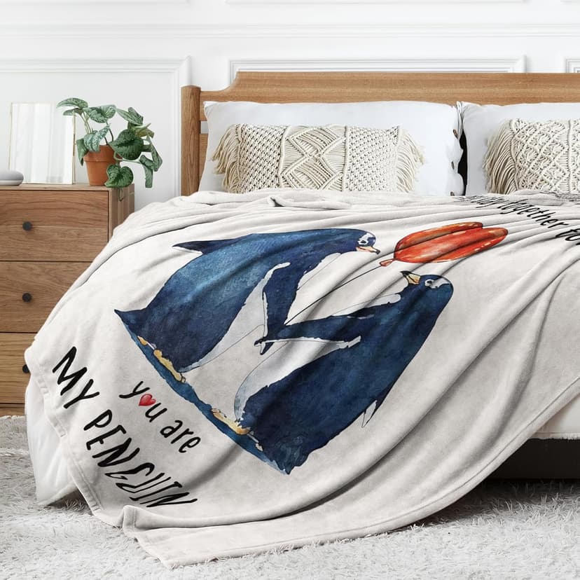 SteadStyle Gifts for Her Him, Wedding Anniversary Blanket for Women Men, Romantic I Love You, Birthday Gifts for Boyfriend Girlfriend, Wedding Gift for Wife Husband Couple 60'' x 50''