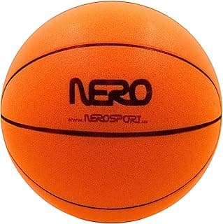 Ninja Silent Basketball- Soft Foam Indoor Hoop Play | Soundless Ball for Quiet Dribbling and Indoor Training