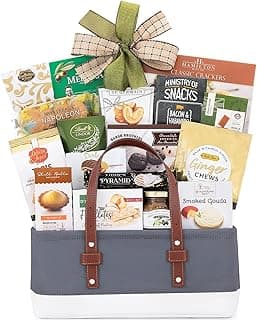 Wine Country Gift Baskets The Connoisseur Gourmet Gift Basket Food Gift Basket for Families College Students Appreciation Thank You Congratulations Get Well Soon Care Package