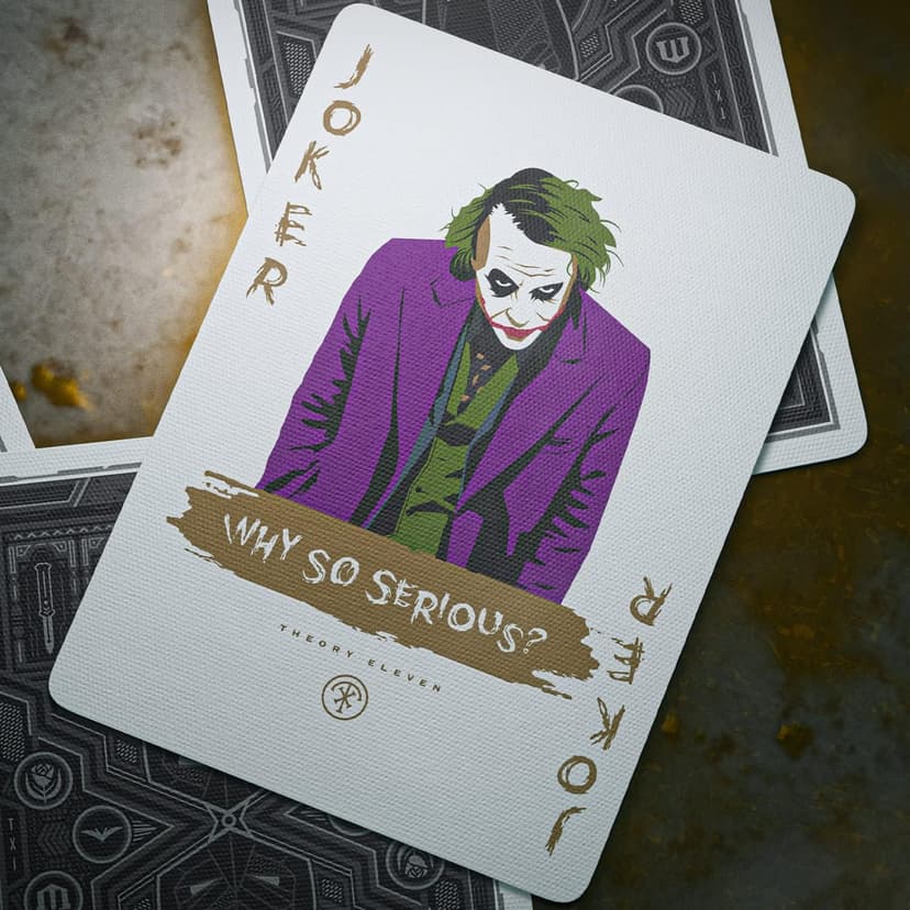 theory11 The Dark Knight Trilogy Premium Playing Cards - Officially Licensed Batman Theme Deck