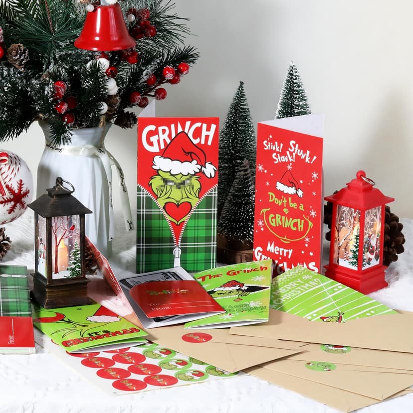 30 Christmas Money or Cards Holders with Envelopes，Unique Xmas Gift Box for Cash, Checks, or Gift Cards, Surprise Christmas Gifts for Colleagues, Friends, Classmates, and Family Members