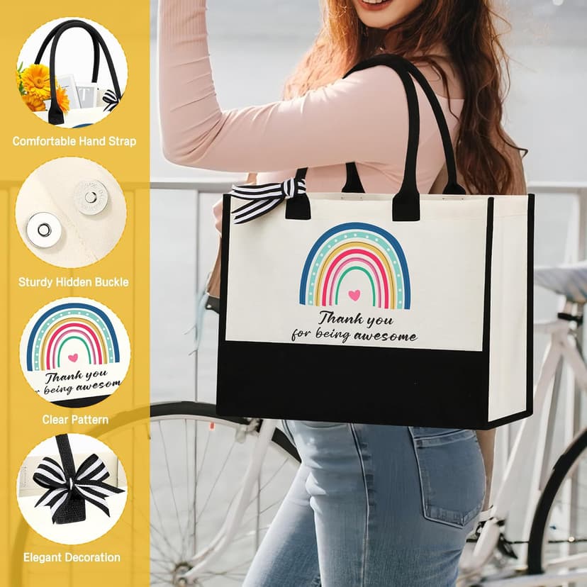 Thank You Gifts for Women Coworkers, Appreciation Farewell Goodbye Going Away Gifts for Coworker Friends Teacher Employees, Christmas Mothers Day Birthday Gifts for Women Set of 6