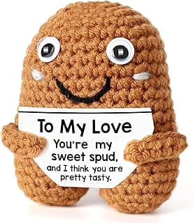 I Love You Gifts, Romantic & Naughty Crochet Potato for Him Her, Husband Boyfriend bf Gift from Wife Girlfriend gf, Best for Lover's Birthday, Christmas, Valentine's, Anniversary
