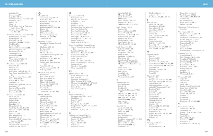 50 States, 5,000 Ideas: Where to Go, When to Go, What to See, What to Do