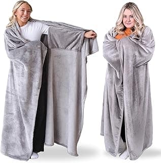 Wearable Blankets for Women, Adult Wearable Blanket Men, Girlfriend Gifts for Women Dorm Room Essentials for Her