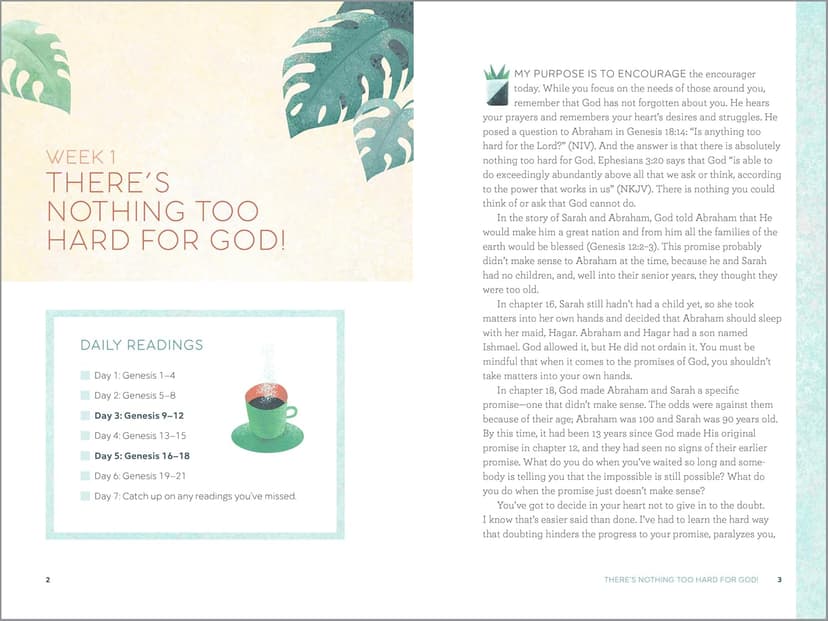 The Bible in 52 Weeks: A Yearlong Bible Study for Women