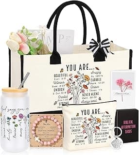 Christian Religious Gifts for Women, Best Friend Sister Mom Christmas Birthday Gifts for Women Friendship Faith, Valentines Mothers Day Easter Ideas Present for Her Friends