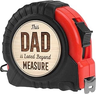 Gossby Tape Measure for Dad - Fathers Day, Birthday, Christmas - Woodworking, Carpenter Tool Gift for Men