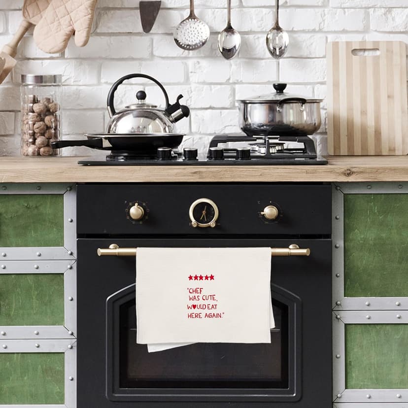 Chef Gifts Kitchen Towels - Cute Hostess Gifts, Decorative Kitchen Towels, 1624 Inches