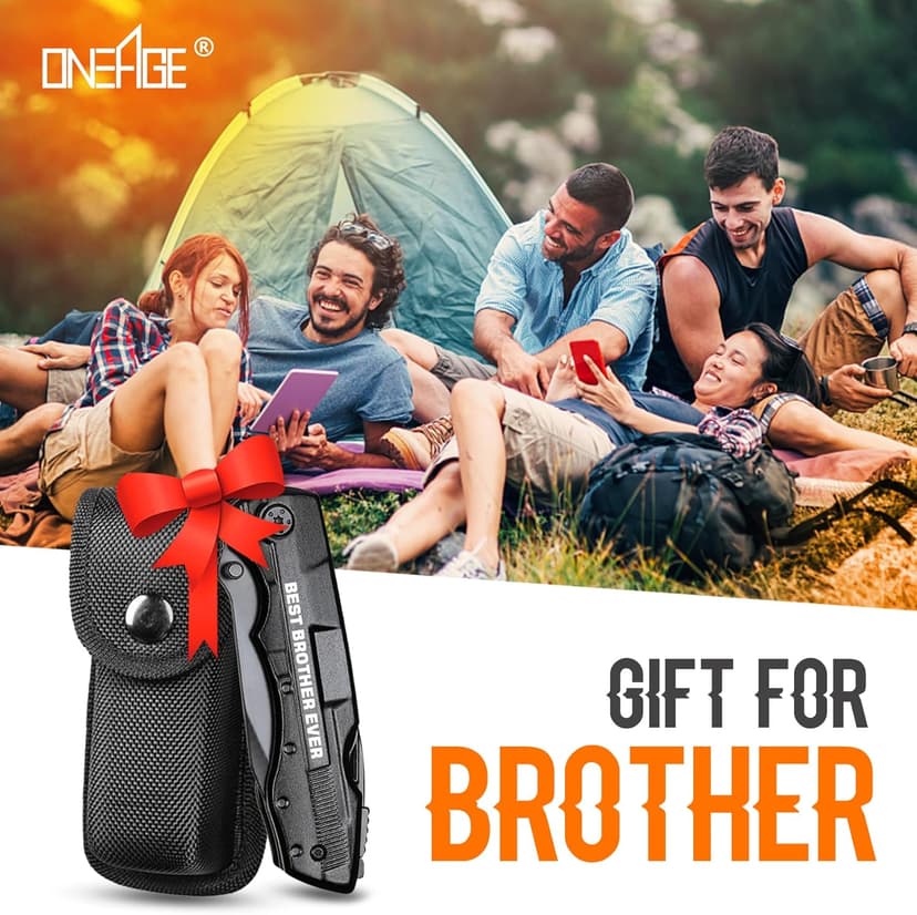 Gifts for Brother,”BEST BROTHER EVER”Multitool Knife,Brother Christmas Gifts,Birthday Gifts Ideas for Brother,Brother Gifts from Sister,Gifts for Brother Gadget,Best Brother Gifts