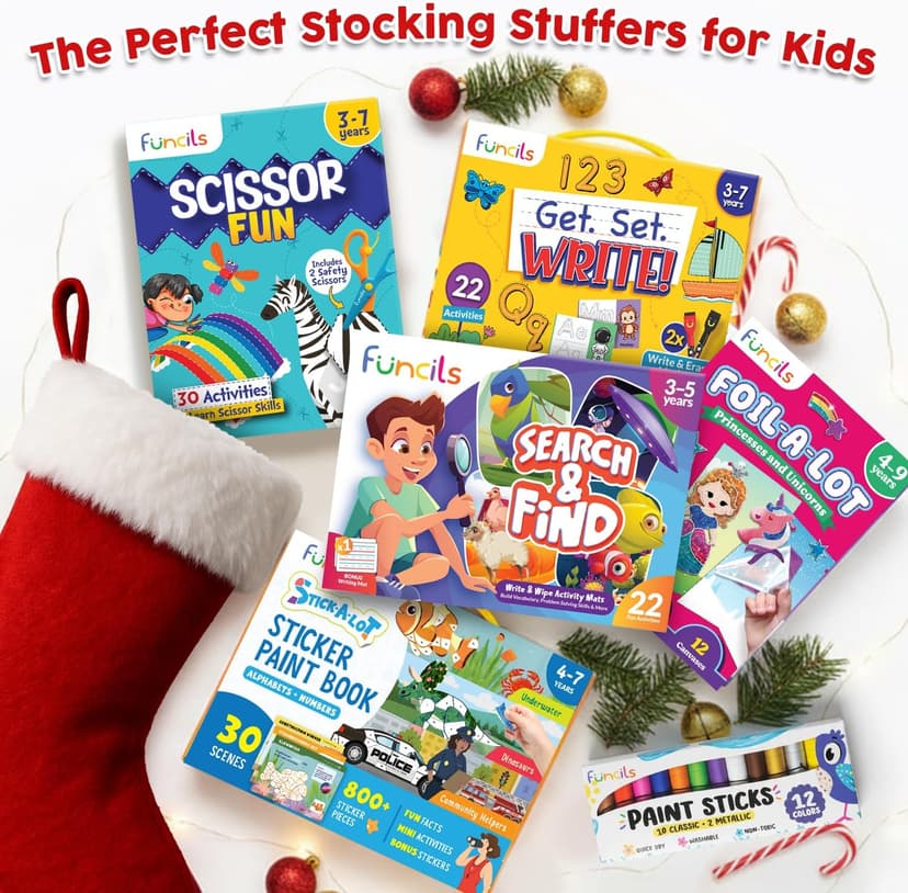 Search and Find for Kids & Toddlers - Preschool Learning Activity Book, Art and Craft Supplies, Seek Find Games, Birthday Gifts for Girls & Boys, Educational Toys for Ages 3, 4, 5, 6 Year Old