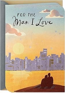 Hallmark Anniversary Card for Husband or Boyfriend (Man I Love)