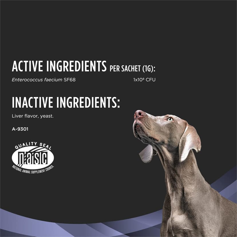 Purina Pro Plan Veterinary Supplements FortiFlora Dog Probiotic Supplement, Canine Nutritional Supplement - 30 ct. Box