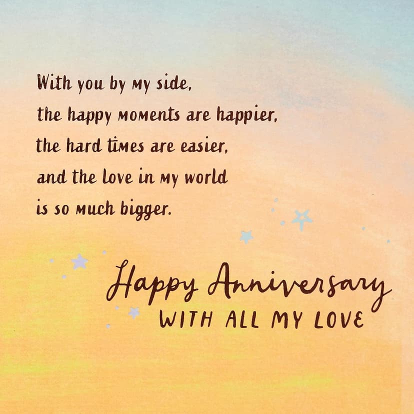 Hallmark Anniversary Card for Husband or Boyfriend (Man I Love)