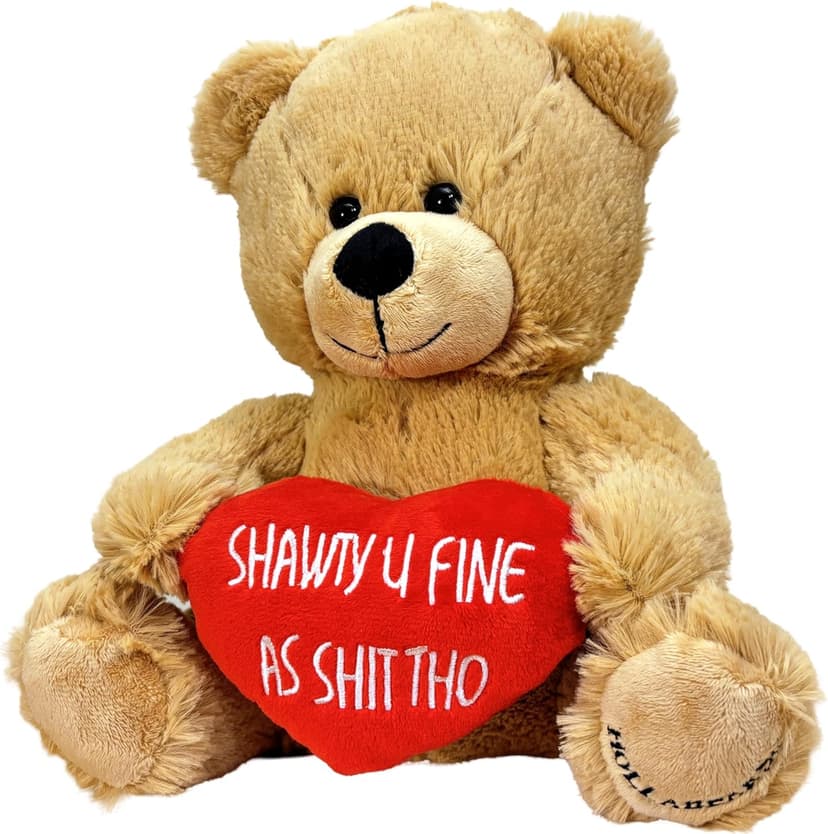 Hollabears Shawty U Fine 10" Original Teddy Bear Plush
