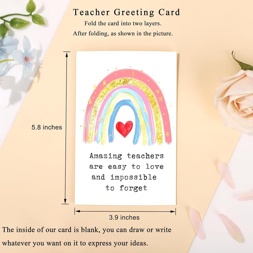 Teacher Appreciation Gifts for Women, Christmas Valentines Day Thank You Gifts for Teachers from Student, Thanksgiving Back To School Present