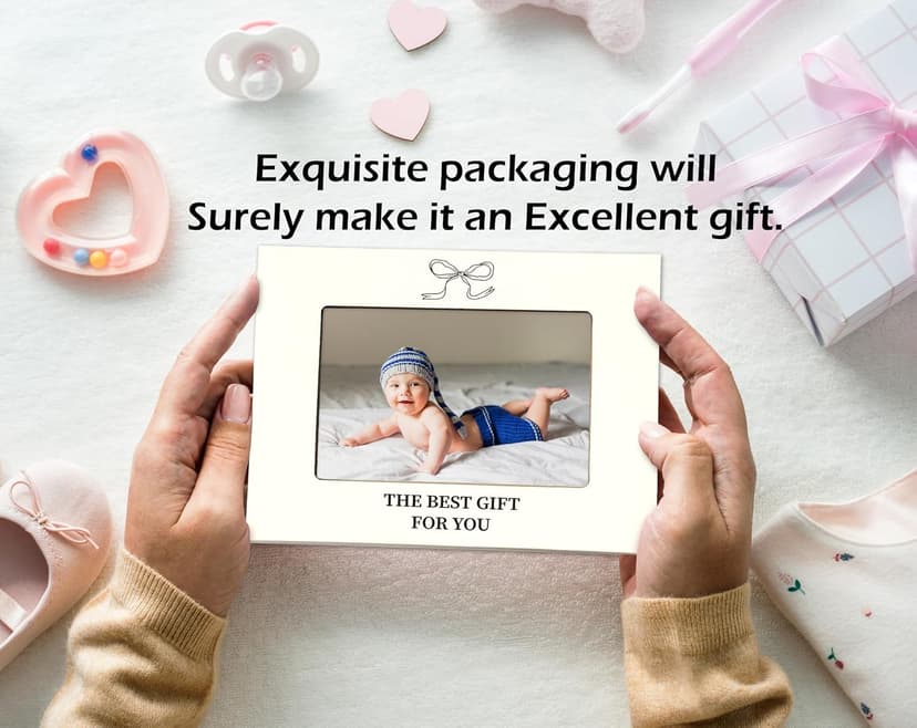 First Time Grandma Gifts for Grandma, New Grandma Gifts First Time 2025, Grandma Picture Frame, When a Baby is Born So is a Grandmother, Photo Frame 8X10