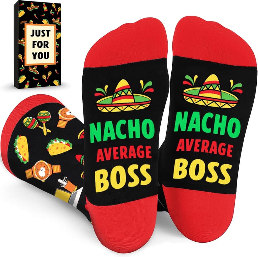 ZAGKOO Gifts for Teachers, Nurses, Bosses, Coaches - Funny Novelty Socks for Men, Women - Christmas, Thank You Gift Ideas