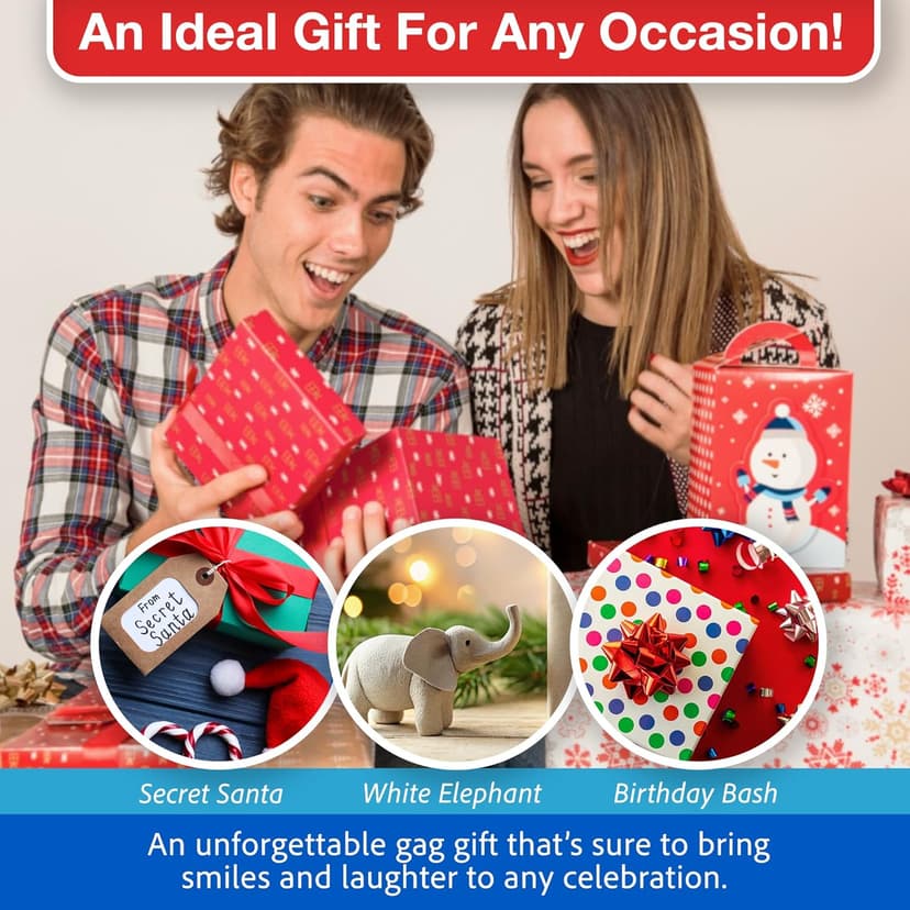 Card Game, Gag Gift with Hundreds of Trivia and Debate Cards, Funny Gag Gifts for Secret Santa or White Elephant, Games for Men and Women, 3 to 10+ Players