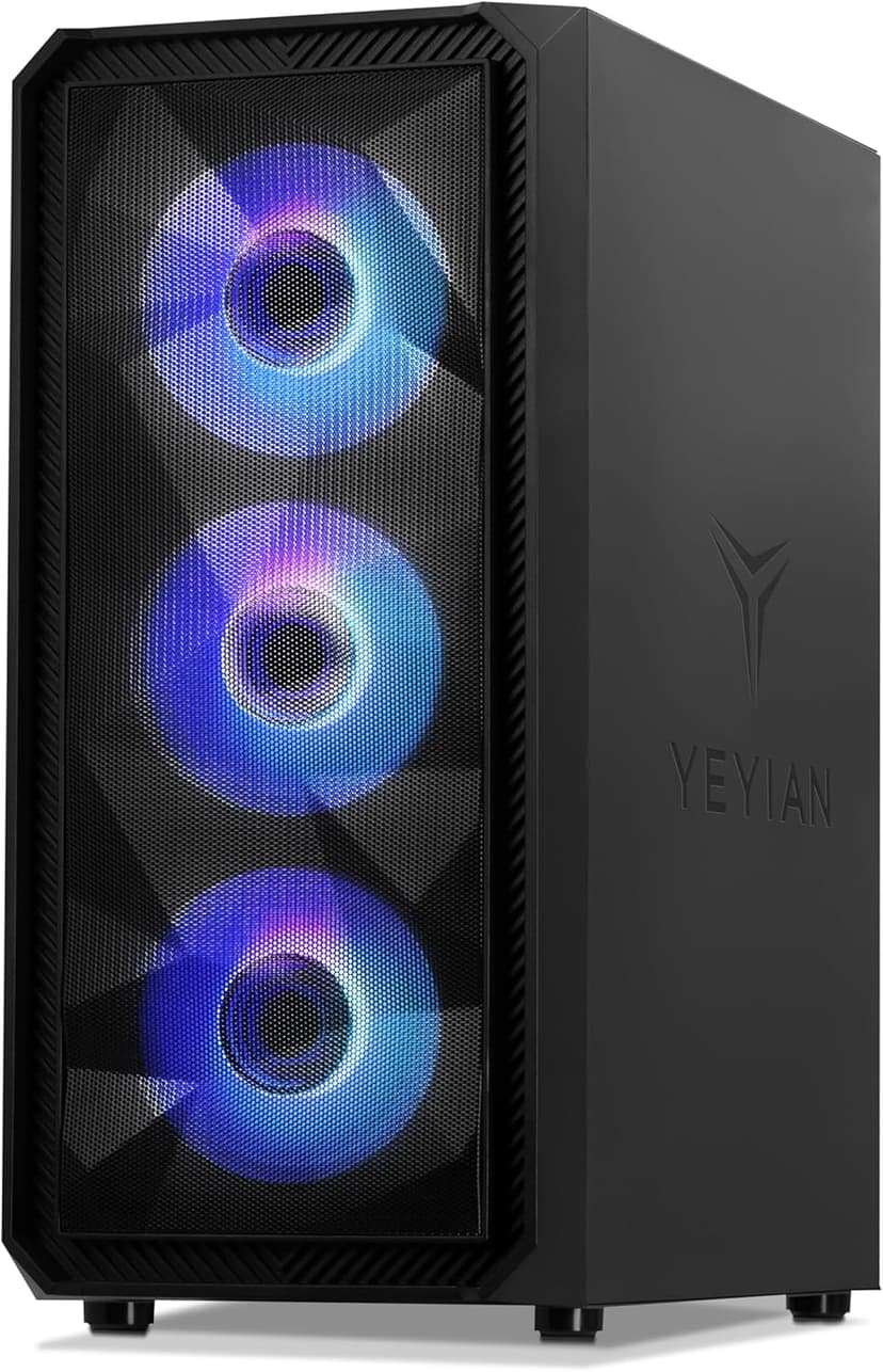 YEYIAN Tanto Gaming PC - Intel i5 13400F 2.50 GHz, RTX 4060 8GB Desktop Computer, 1TB NVMe SSD, 16GB DDR5 RAM, 650W PSU, Intel B760, Win 11 Home Prebuilt Tower PC, WiFi Ready
