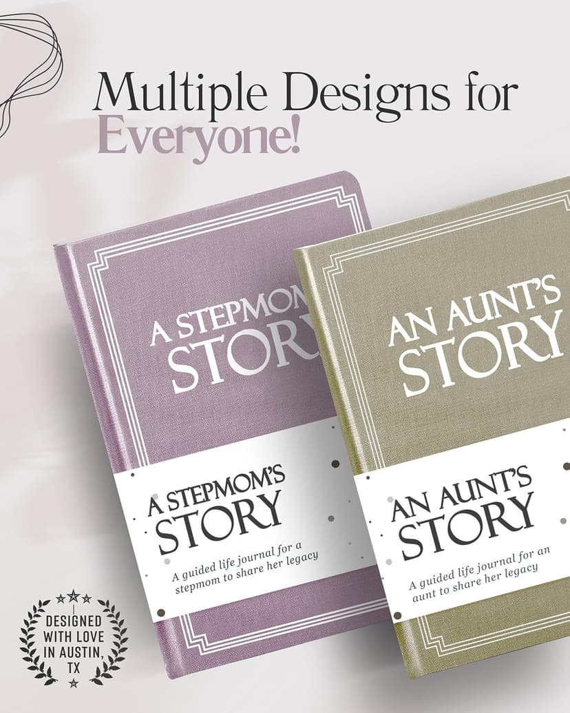 Grandma's Life Story Journal (Hardcover): A Meaningful Keepsake for Grandma to Share Her Journey & Memories, Book Includes 250+ Prompt Questions, Sentimental Gift for Mother's Day, Birthday, Christmas