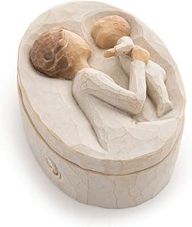 Willow Tree Grandmother, Love that Transcends the Years, Box for Jewelry and Treasures, Reminder of Those you Love who Call you Grandma, Sculpted Hand-Painted Keepsake Box