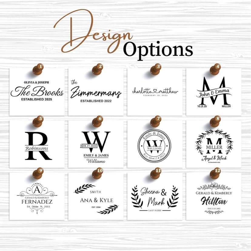 Cutting Board Monogrammed Custom, Engraved Gifts for Couples, Engagement Gifts, Wedding Gift, Bridal Shower Gifts, Personalized Housewarming Gifts, Customized Kitchen Gifts, Family Gifts