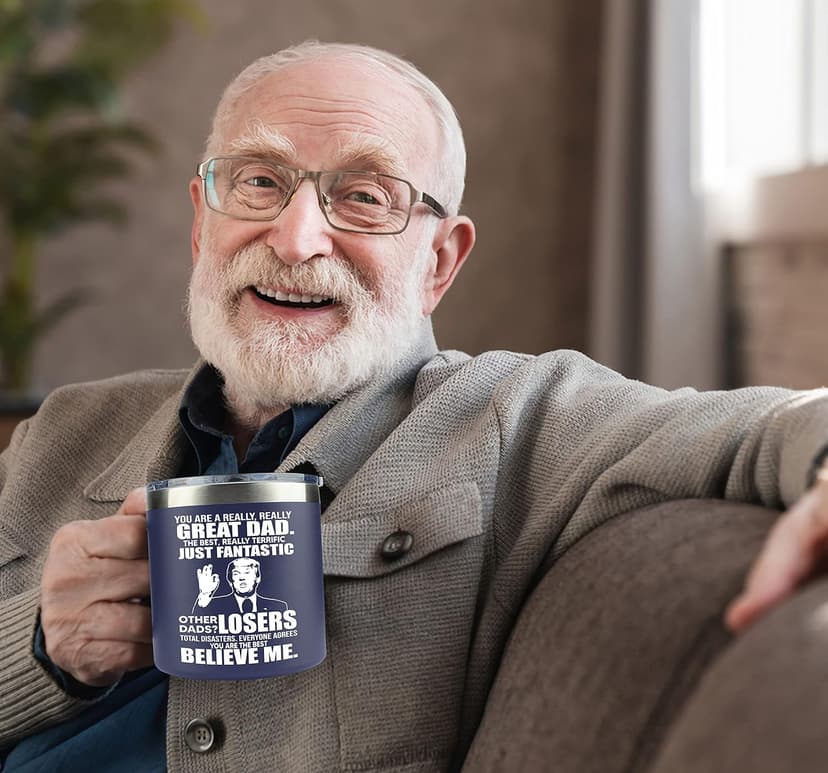 Gifts for Dad from Daughter, Son - Father's Day Gifts for Dad, Men - Dads Birthday Gift Ideas, Happy Birthday gifts for Dads, Fathers - Best Dad Ever Gift, Best dad Mug, 14 Oz Coffee Mug for dad