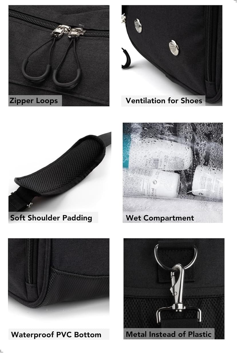 Fitgriff® Gym Bag for Men & Women with Shoe & Wet Compartment - Duffle Bag for Travel, Sports, Fitness & Workout