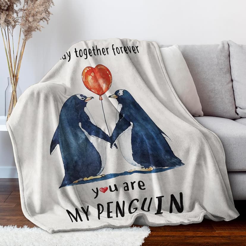 SteadStyle Gifts for Her Him, Wedding Anniversary Blanket for Women Men, Romantic I Love You, Birthday Gifts for Boyfriend Girlfriend, Wedding Gift for Wife Husband Couple 60'' x 50''