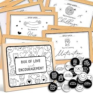 Open When Envelopes For College Student - High School Graduation Gift Card Book 2025, Open When Letters For Boyfriend, Colleges Survival Kit Going To College Gifts For Her, Him, Daughter