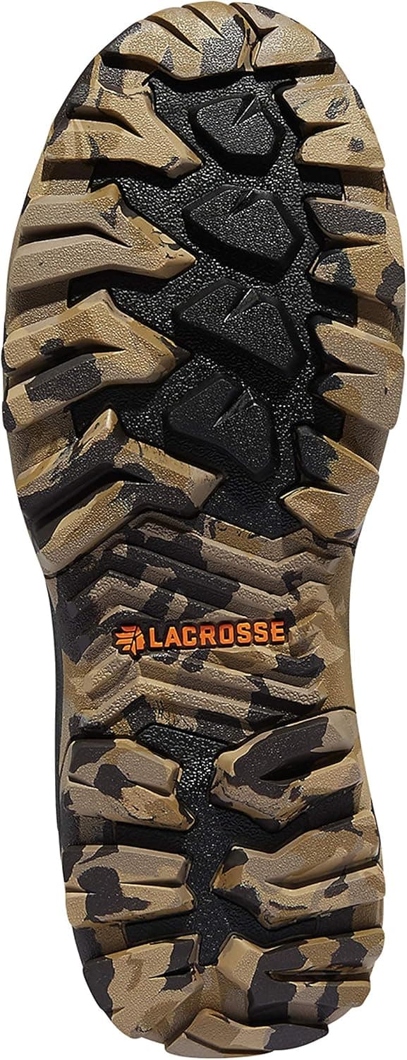 LaCrosse Alphaburly Pro 18" Hunting Boots for Men Featuring Waterproof Rubber, Adjustable Gusset, and EVA Footbed