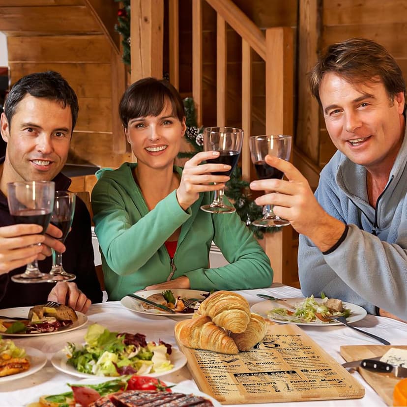 50th Wedding Anniversary for Women Men,Back In 1975&50 Years of Marriage Double sided Cutting Board Gift for Her Him,best 50 years anniversary Decorations for couple