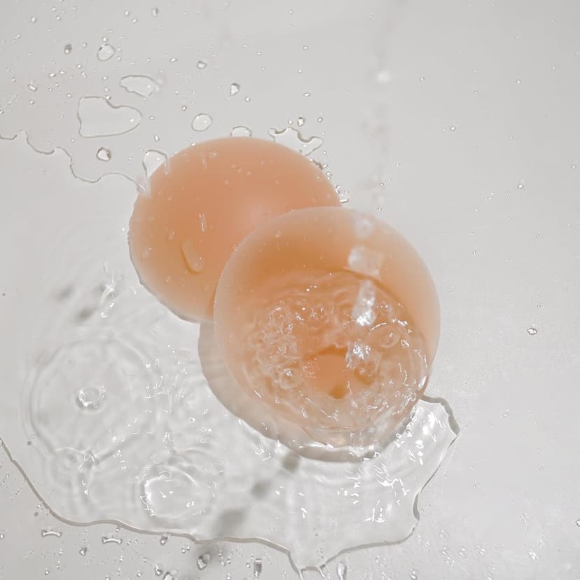 Luxury Nipple Covers 2 PAIRS Reusable Adhesive Breast Pasties for Strapless Outfits