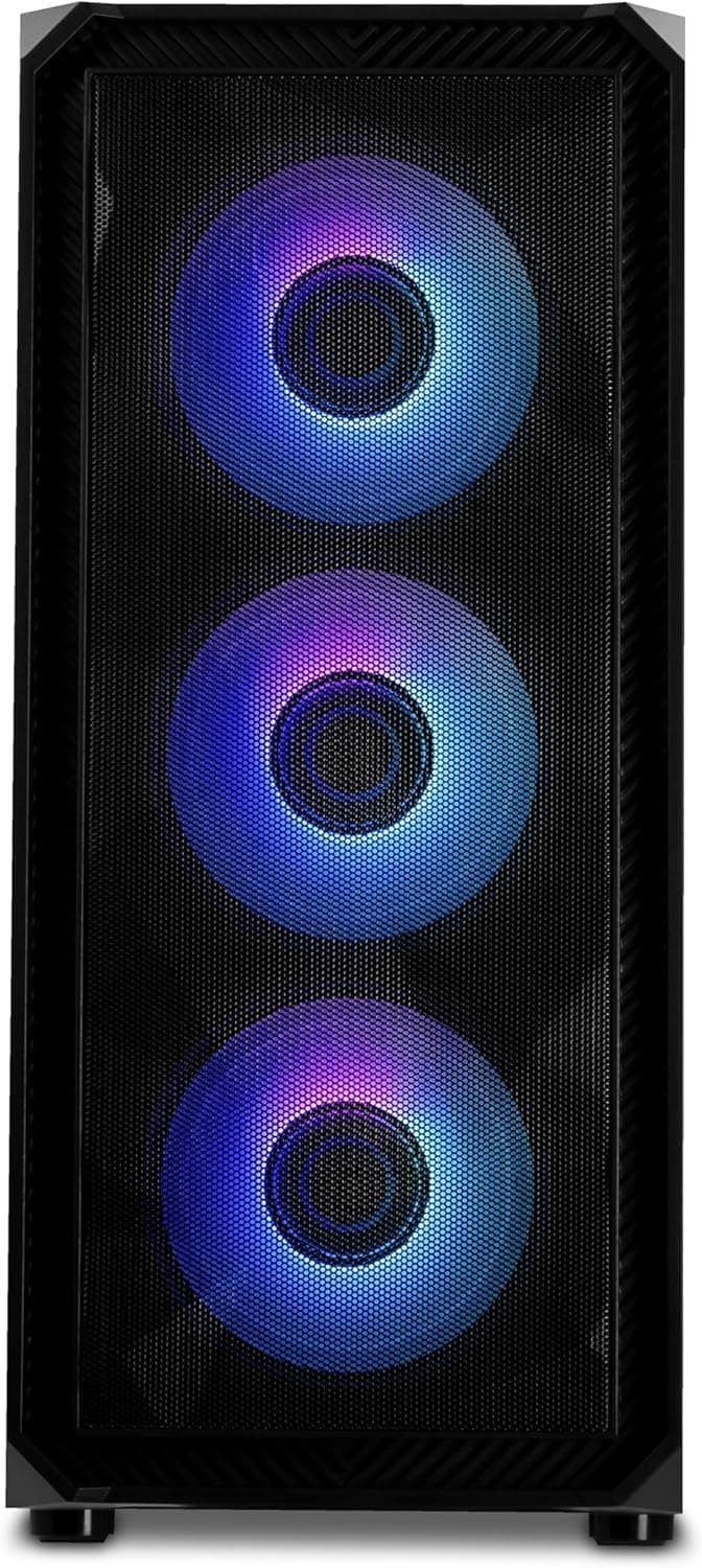 YEYIAN Tanto Gaming PC - Intel i5 13400F 2.50 GHz, RTX 4060 8GB Desktop Computer, 1TB NVMe SSD, 16GB DDR5 RAM, 650W PSU, Intel B760, Win 11 Home Prebuilt Tower PC, WiFi Ready