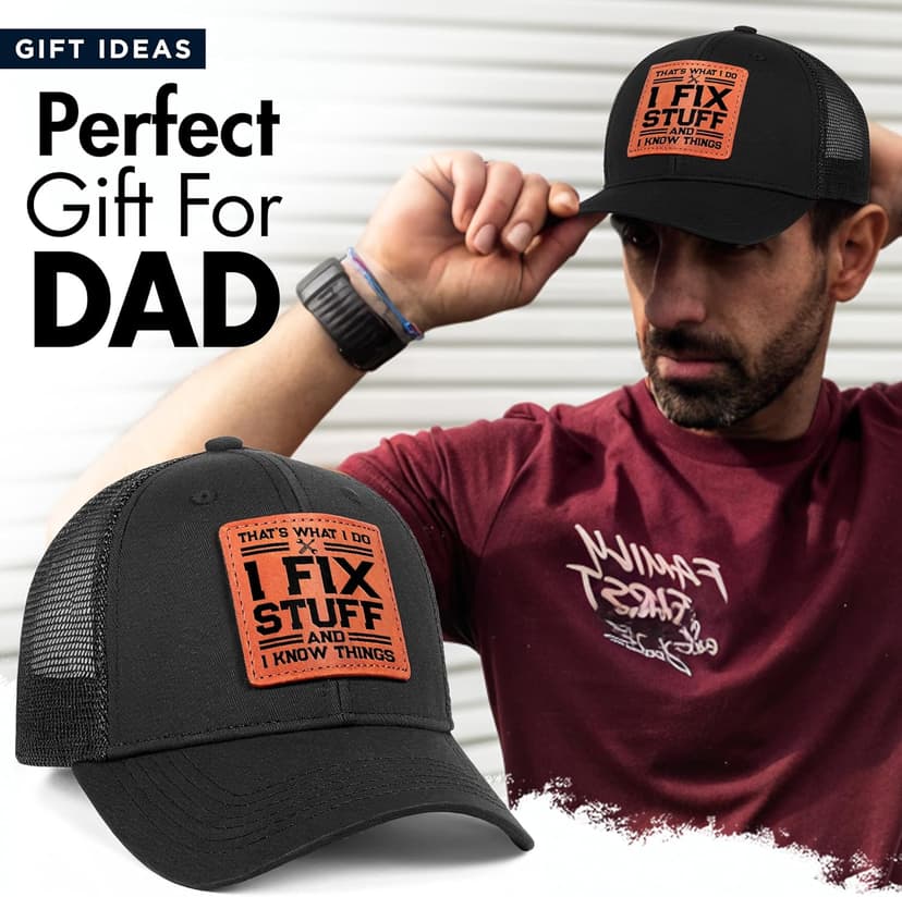 Birthday Gifts for Men Unique - Dad Birthday Gift, Gifts for Dad for Birthday, Fathers Day, Christmas - Cool Mens Gifts Ideas, Mens Birthday Gift Ideas - for Him, Grandpa, Handyman, Men, Dad Hat