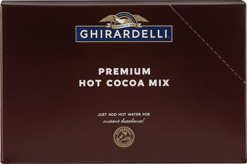 Ghirardelli Premium Hot Cocoa Envelopes, Rich chocolate, 22.7 Ounce (Pack of 15)