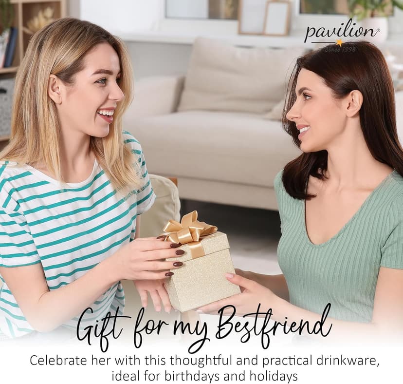 Pavilion Coffee Mugs - Mark My Words Special Friend Mug with "You're Truly A Special Friend" Text Design - Ceramic Coffee Cup for Friends, Microwave & Dishwasher Compatible - Multicolor, 20 oz