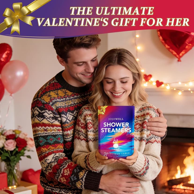 Shower Steamers Aromatherapy - 21Pcs Birthday Gifts for Women, Wife, Mom, Essential Oil, Nasal Relief, Self Care Home Spa Gifts for Woman, Elephant Christmas Gifts for Adults, Women, Teachers, Her