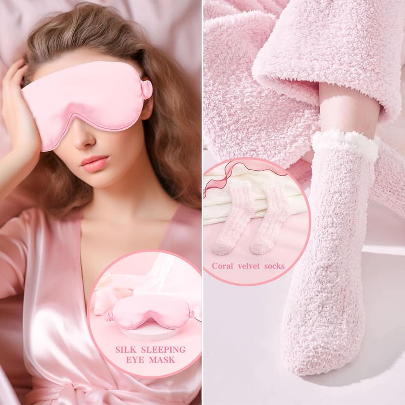 Happy Birthday Gifts for Women, Christmas Valentines Anniversary Birthday Self Care Gifts Basket Set for Women Girlfriend Her Friend Sister Wife Daughter Friend Grandma Skin Care Kit Ideal Gifts