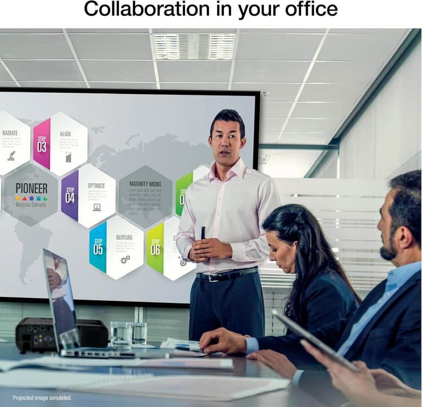 Epson Pro EX11000 3-Chip 3LCD Full HD 1080p Wireless Laser Projector, 4,600 Lumens Color/White Brightness, Miracast, 2 HDMI Ports, USB Power for Streaming, Built-in 16W Speaker