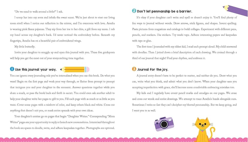 My First Mom and Daughter Journal: An activity book for girls and moms together