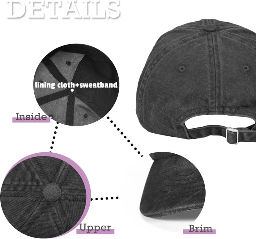 Birthday Gifts for Him Her, Ideal Gifts for Men Women, Vintage Hat